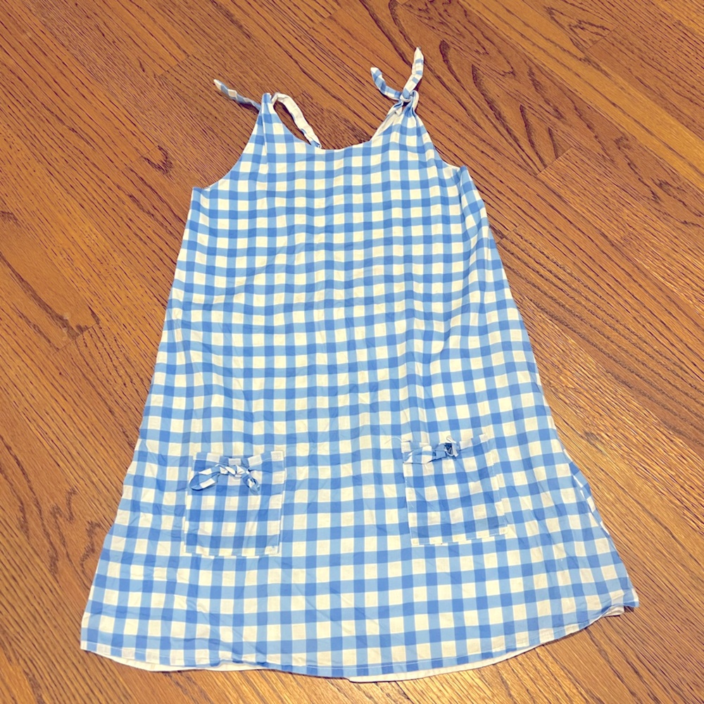 Lil’ Lemons by For Love & Lemons Blue Gingham Dress